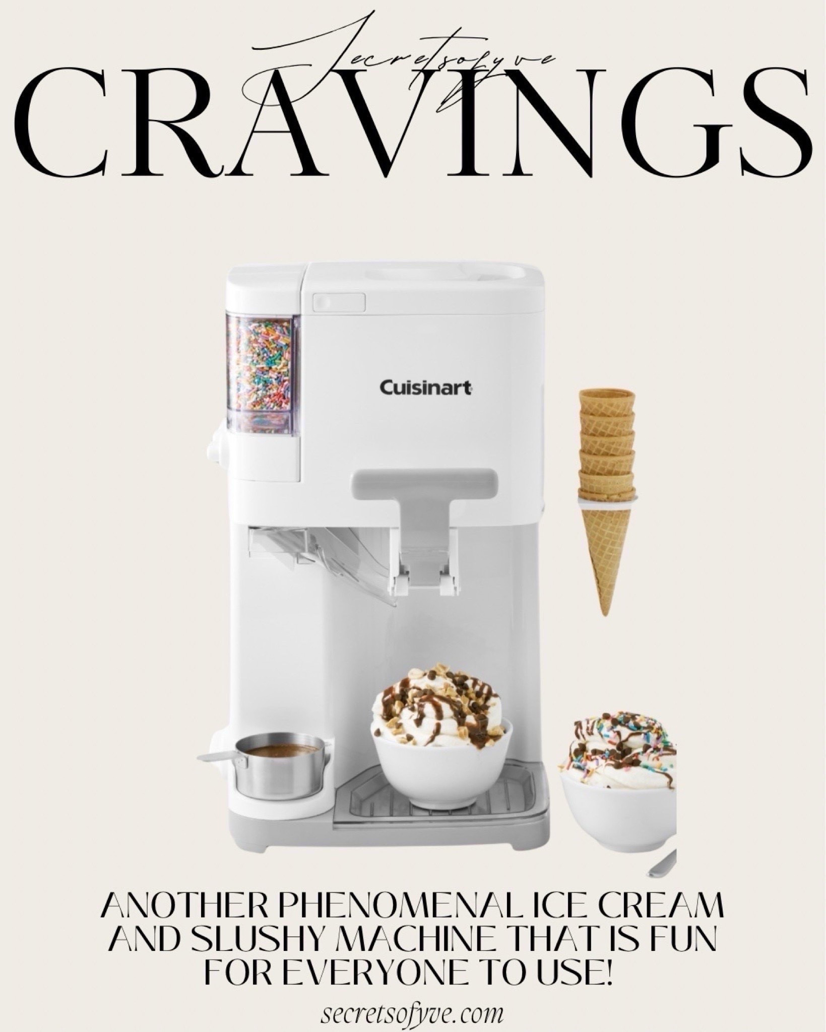 Secretsofyve: Make your own frozen desserts at home with this amazing machine! Home gift 🎁 ideas, wedding gift idea. 
#Secretsofyve #ltkgiftguide
Always humbled & thankful to have you here.. @amazon @target @crate&barrel @homedepot 
CEO: PATESI Global & PATESIfoundation.org
 @secretsofyve : where beautiful meets practical, comfy meets style, affordable meets glam with a splash of splurge every now and then. I do LOVE a good sale and combining codes! #ltksalealert #ltku #ltkplussize #ltkmidsize #ltkover40 #ltkpetite #ltktall #ltkmens #ltkkids #ltkfoodie #ltkmomlife
secretsofyve

#LTKSeasonal #LTKHome #LTKWedding