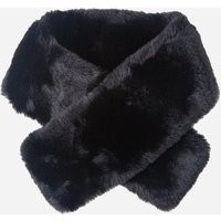 Faux Fur Tuck Scarf Black | Debenhams UK