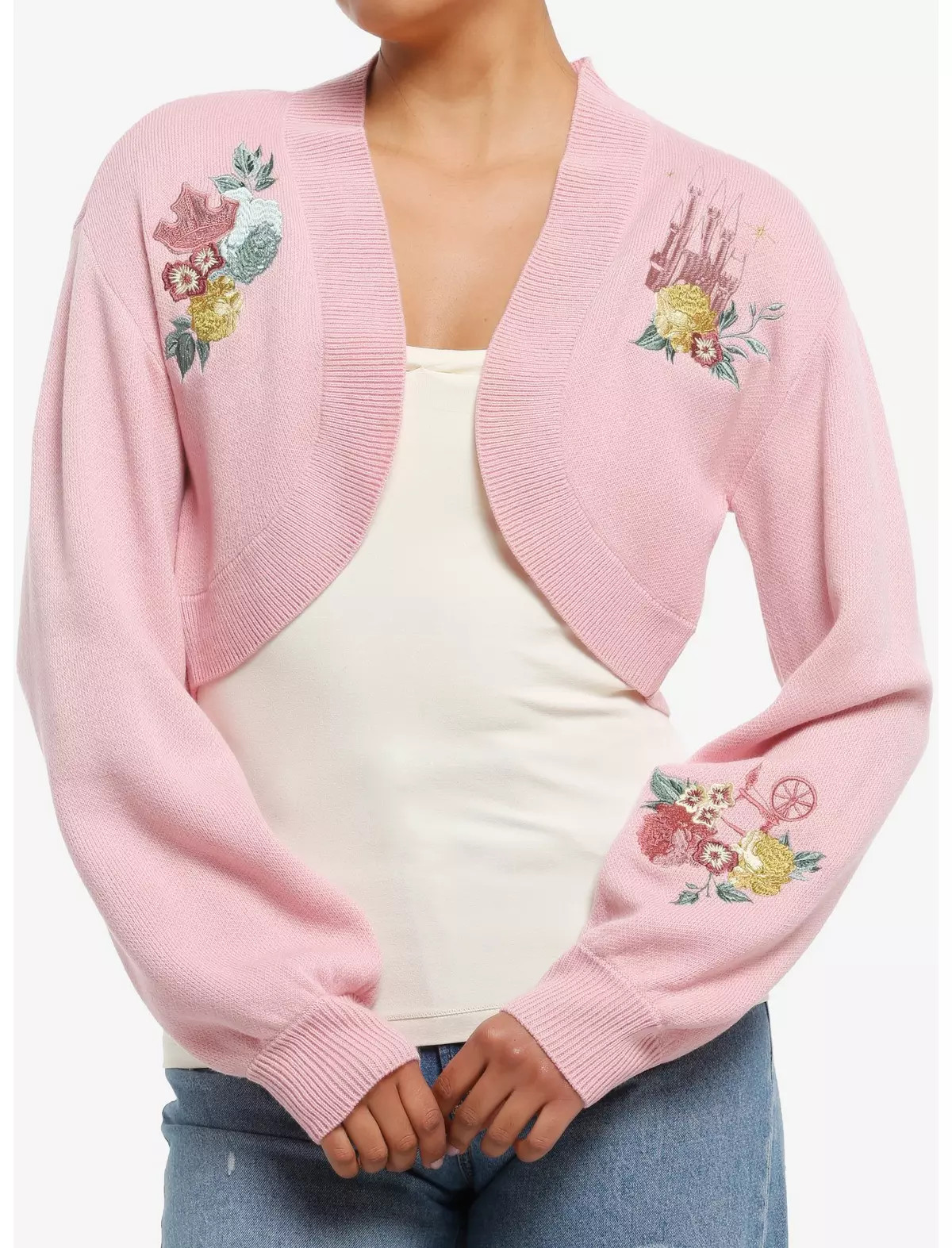 Disney Sleeping Beauty Icons Girls Knit Shrug | Hot Topic | Hot Topic