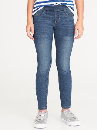 Skinny Built-In Tough Pull-On Jeans for Girls | Old Navy (US)