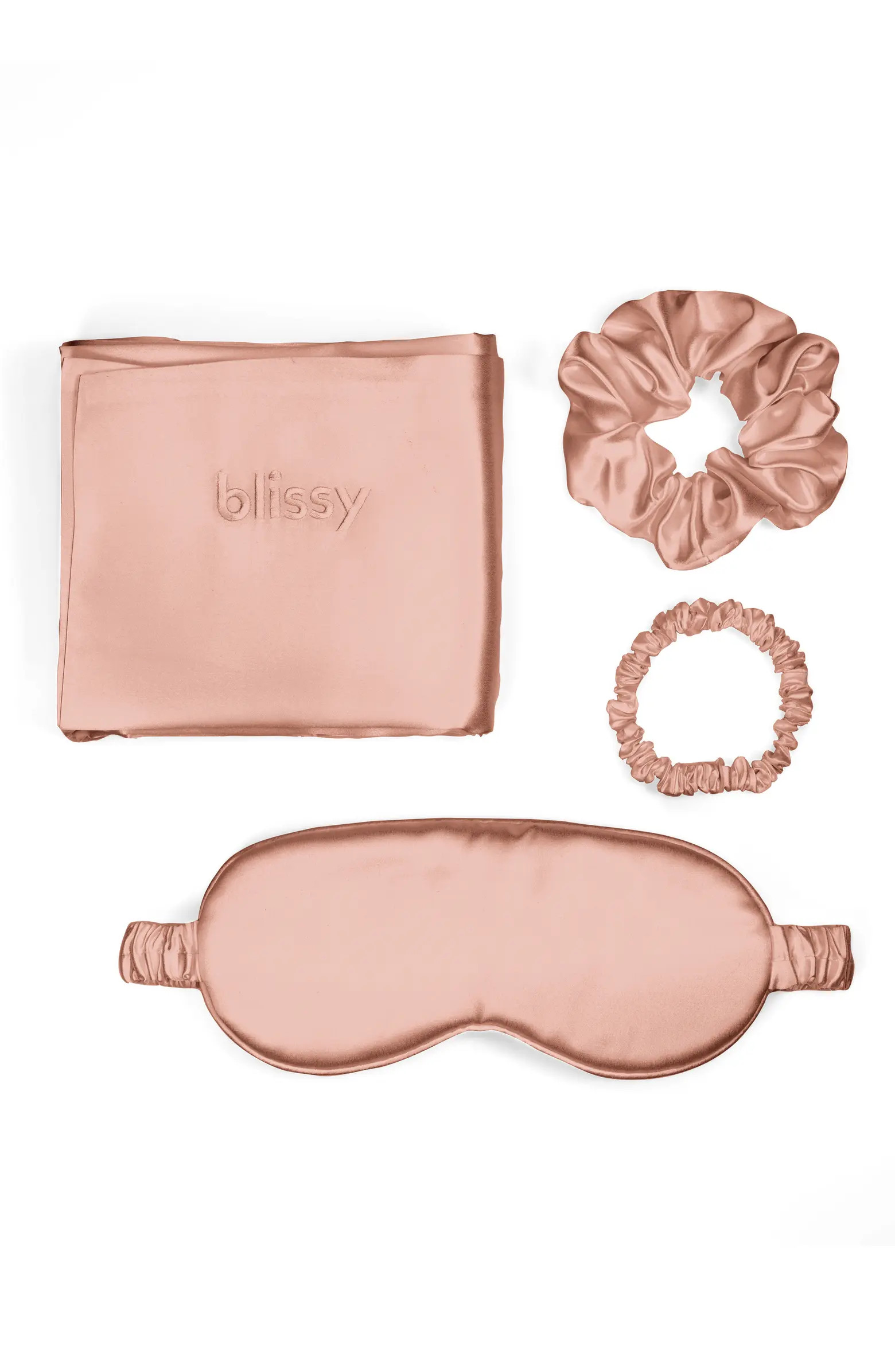BLISSY Dream 4-Piece Mulberry Silk Set | Nordstrom | Nordstrom