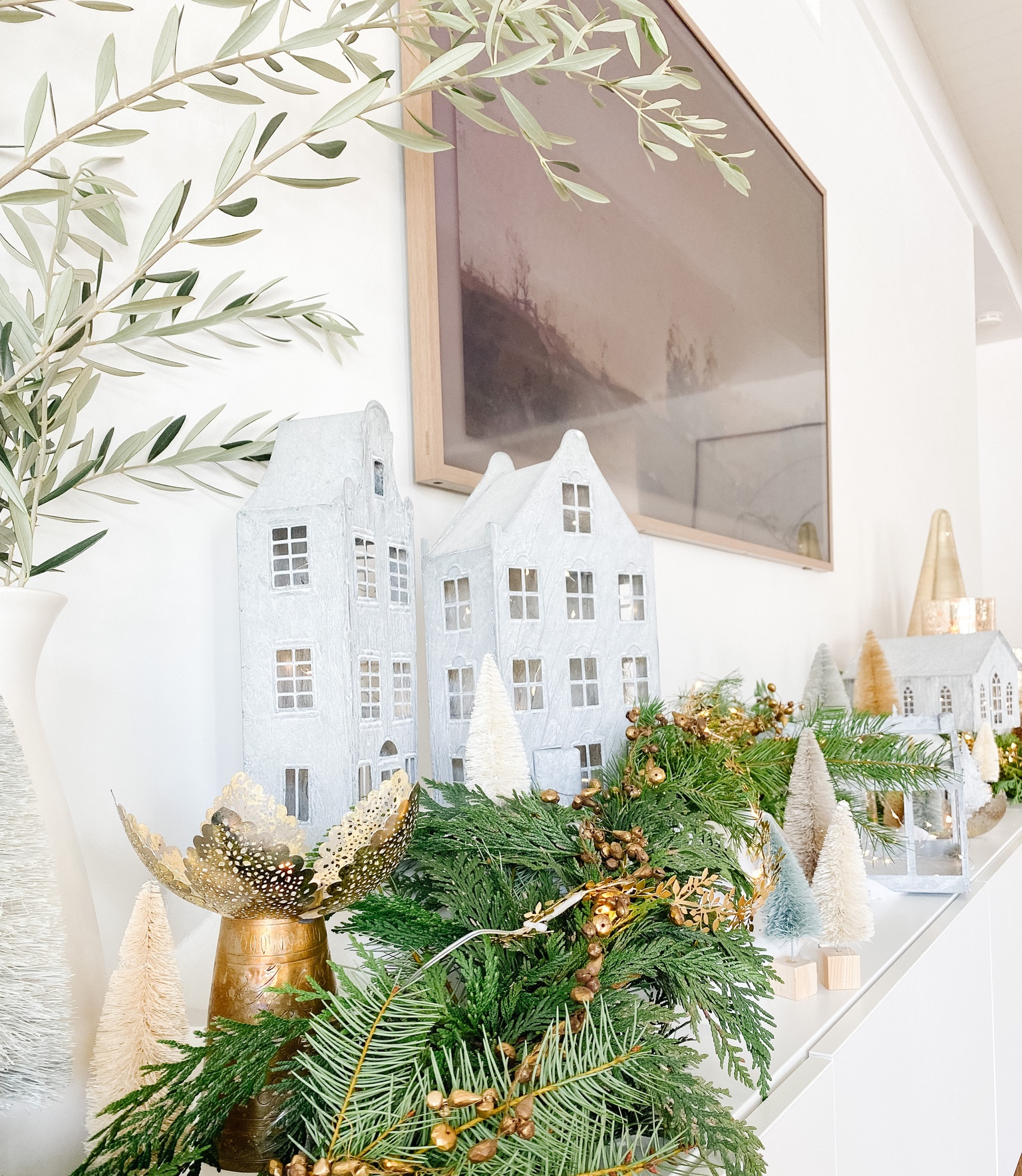 Terrain iron Christmas village with a fresh garland and Christmas accessories for a festive Christmas village! 

#Christmasvillage #christmasdecor #christmas #holidaydecor #christmastree #LTKunder100

#LTKSeasonal #LTKHoliday #LTKhome