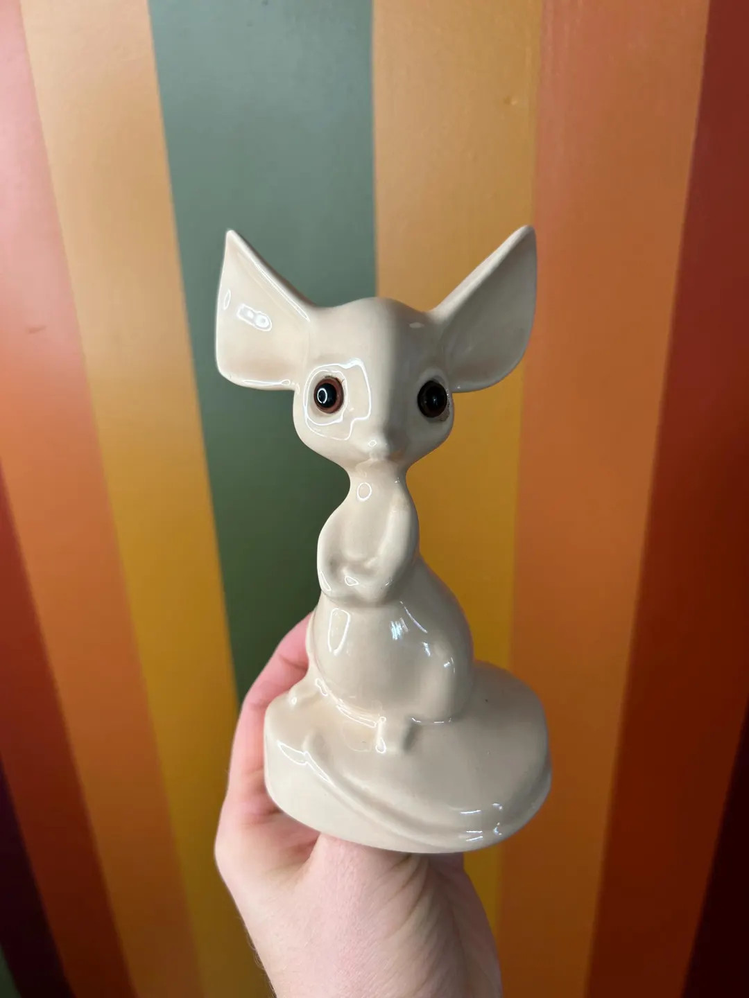 Vintage ceramic cute woodland MCM large eared mouse cottagecore | Etsy (US)