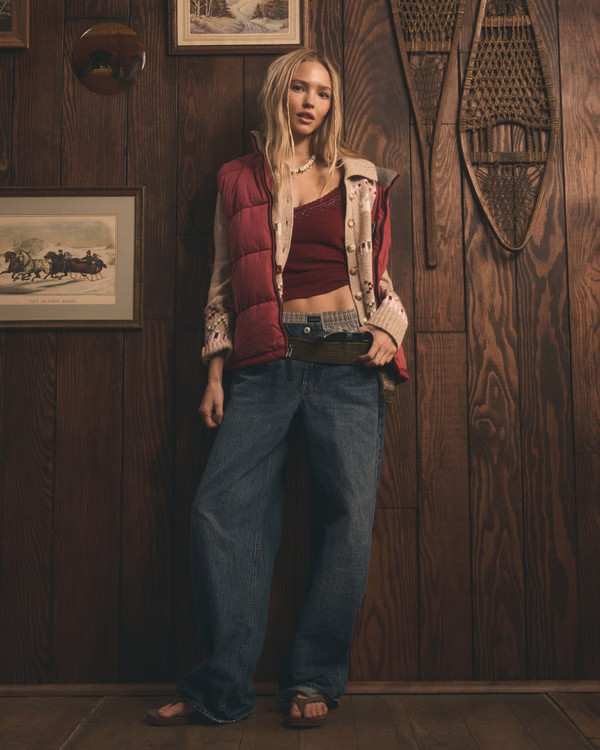 Low Rise Ultra Loose Jean | Abercrombie & Fitch (US)