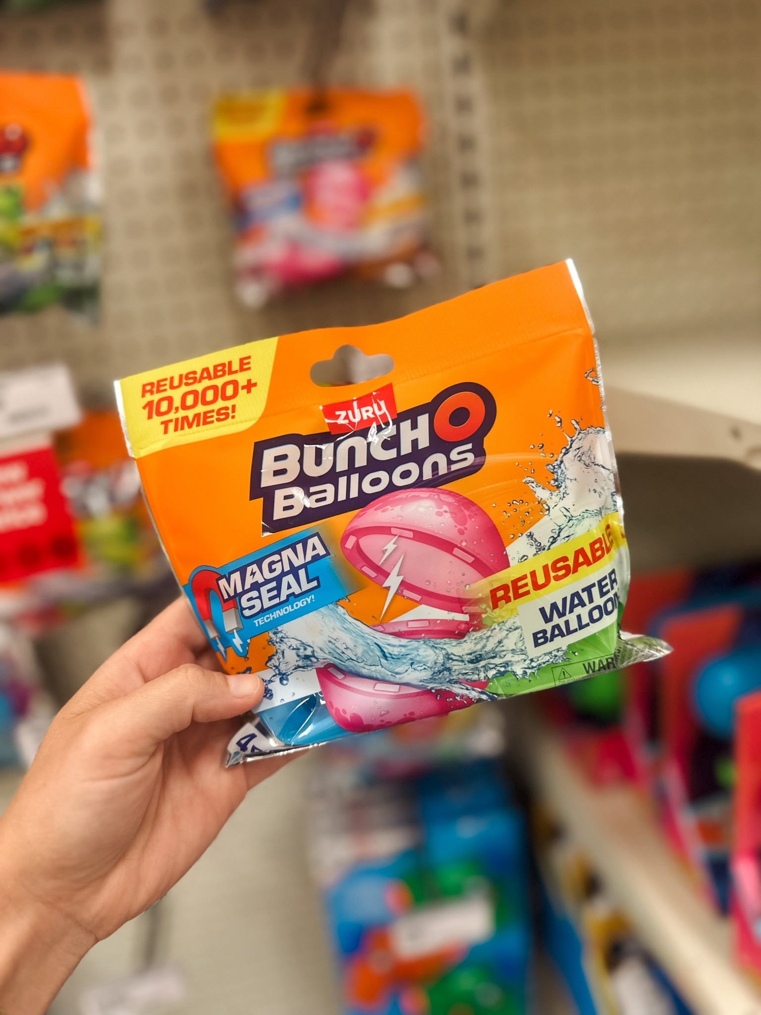 fav toy of the summer for my boys…reusable water balloons!