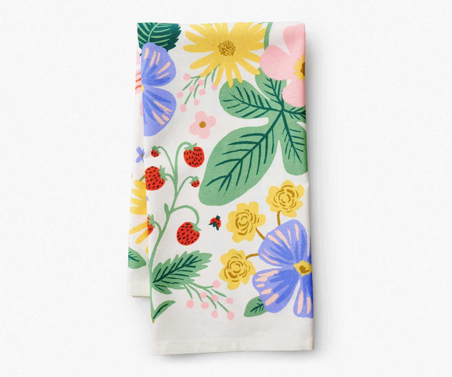 Strawberry Fields Tea Towel | Rifle Paper Co.