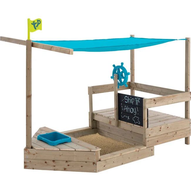 Ahoy Wooden Play Boat | Maisonette