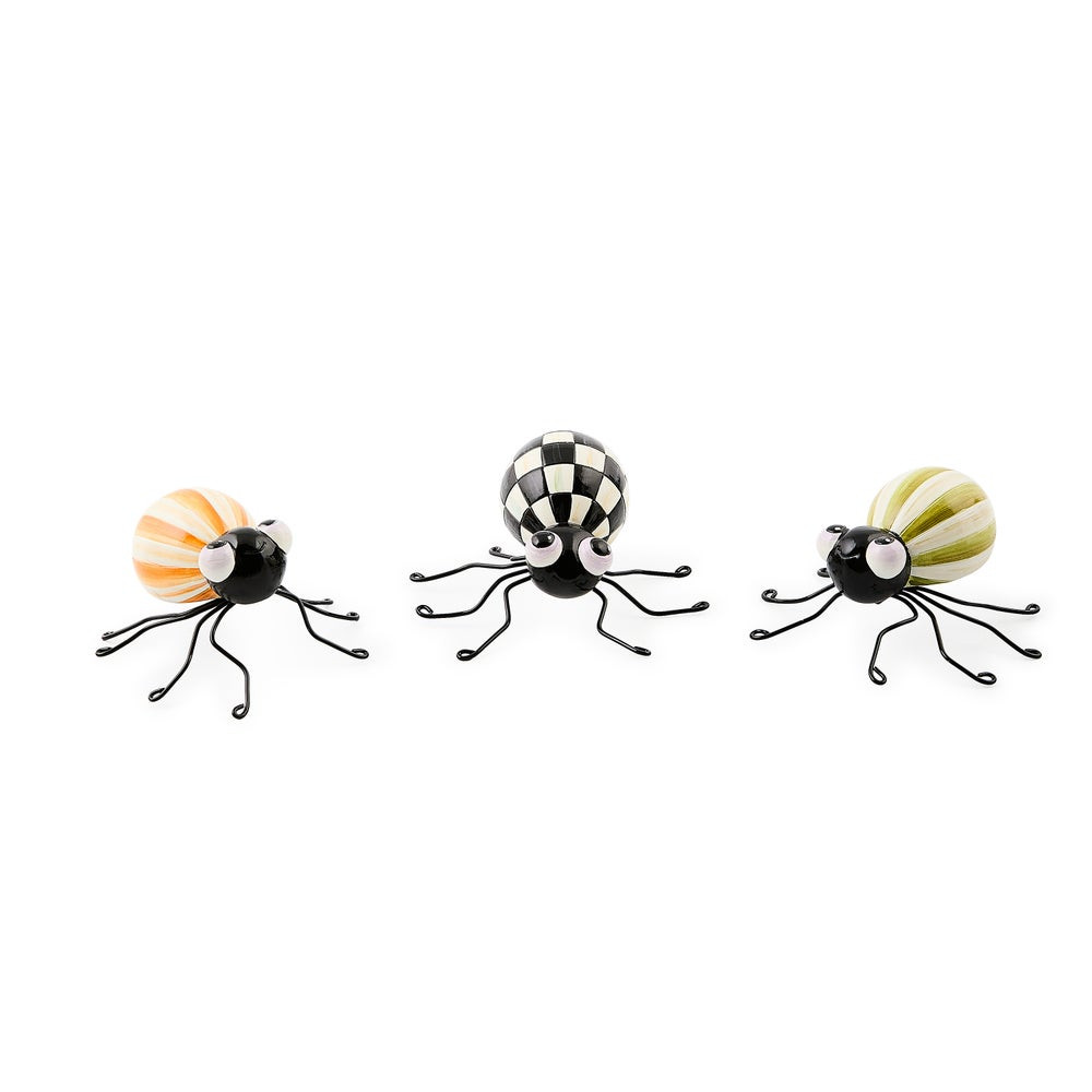 Fergal's Friend Spiders, Set of 3 | MacKenzie-Childs