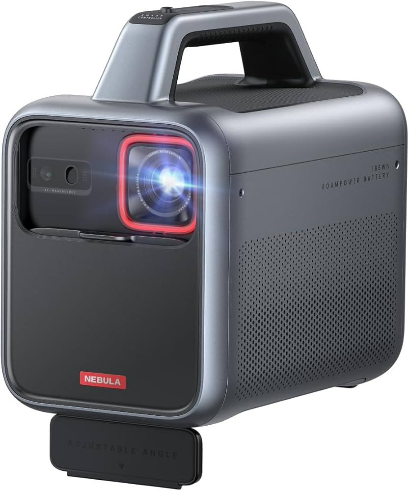 NEBULA Mars 3 Outdoor Portable Projector, 1000 ANSI Lumens, AI-Powered Image, Built-In Battery wi... | Amazon (US)