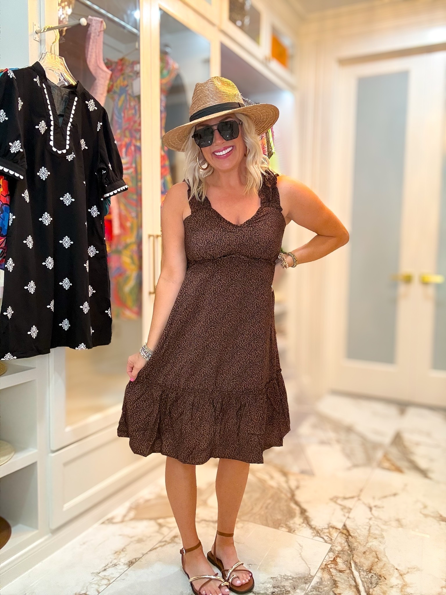 The cutest leopard dress for summer / small
