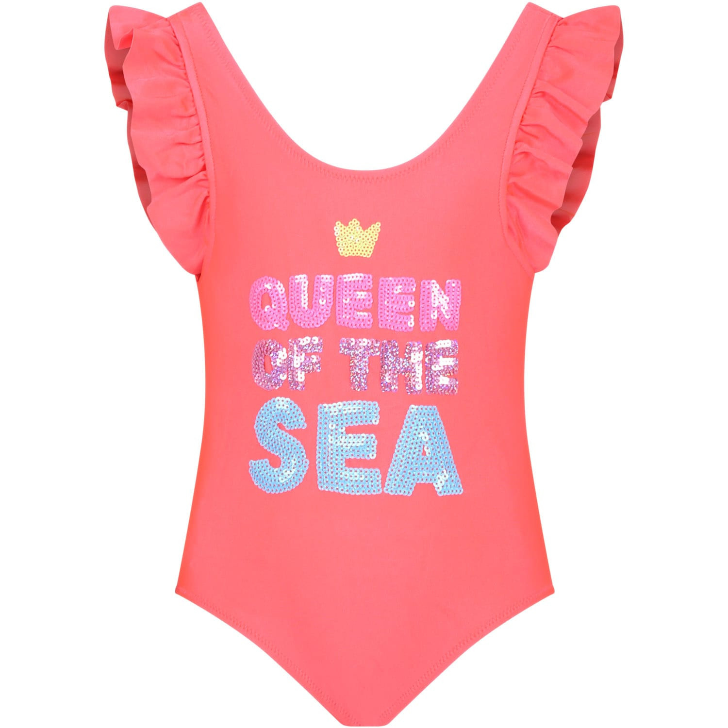 Billieblush Red Wimsuit For Baby Girl | Italist.com US