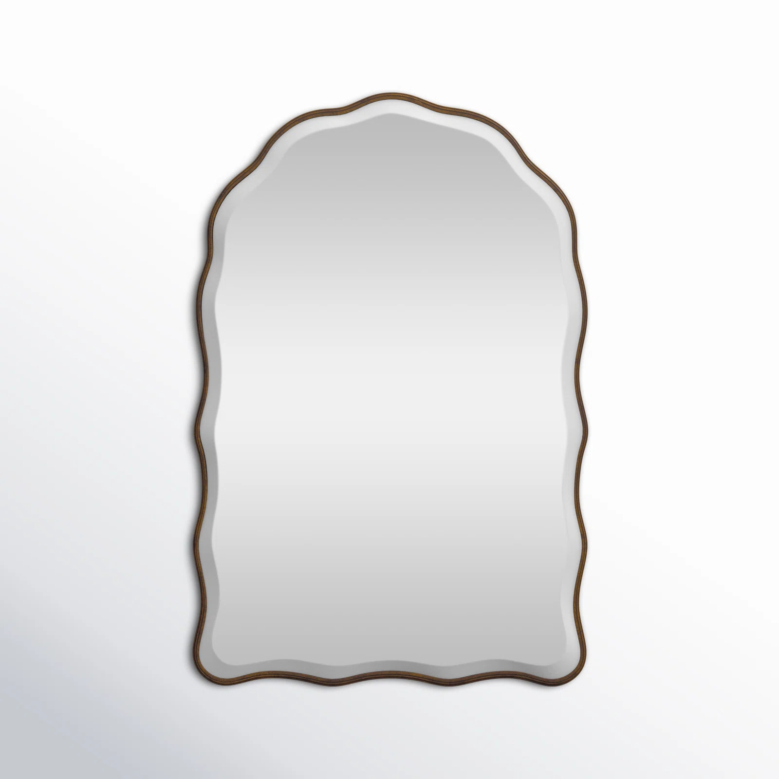 Birch Lane™ Katerina Scalloped Wood Wall Mirror & Reviews | Wayfair | Wayfair North America