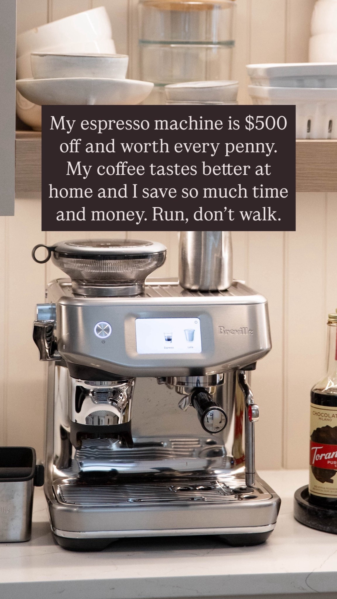 One of the best purchases I’ve ever made. Having an espresso machine at home makes such a difference. Saves me so much time and money!

#LTKStyleTip #LTKHome #LTKFamily