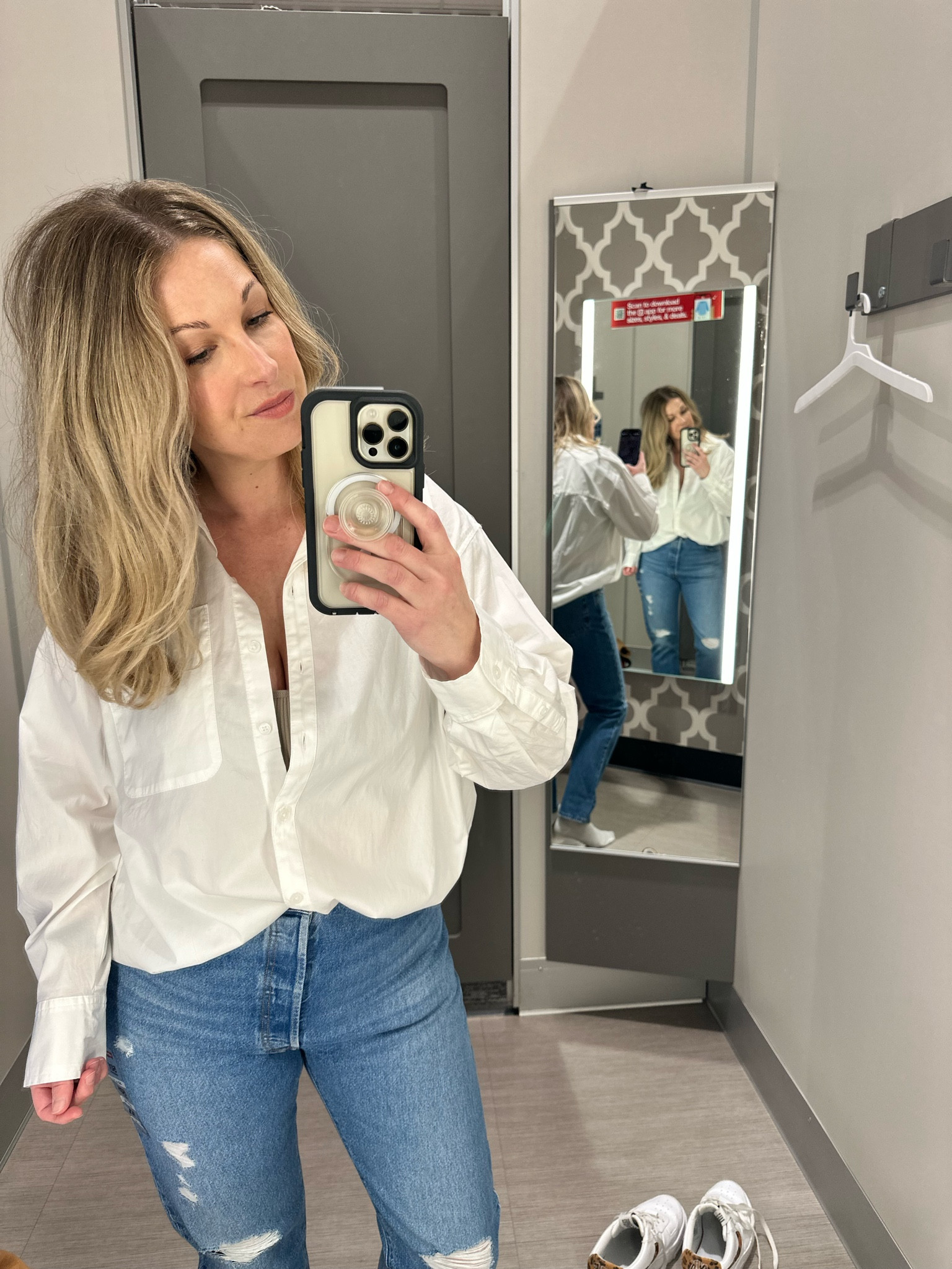 Basic button down for spring style #target #tailored #spring #midsize

#LTKcurves #LTKunder50 #LTKstyletip