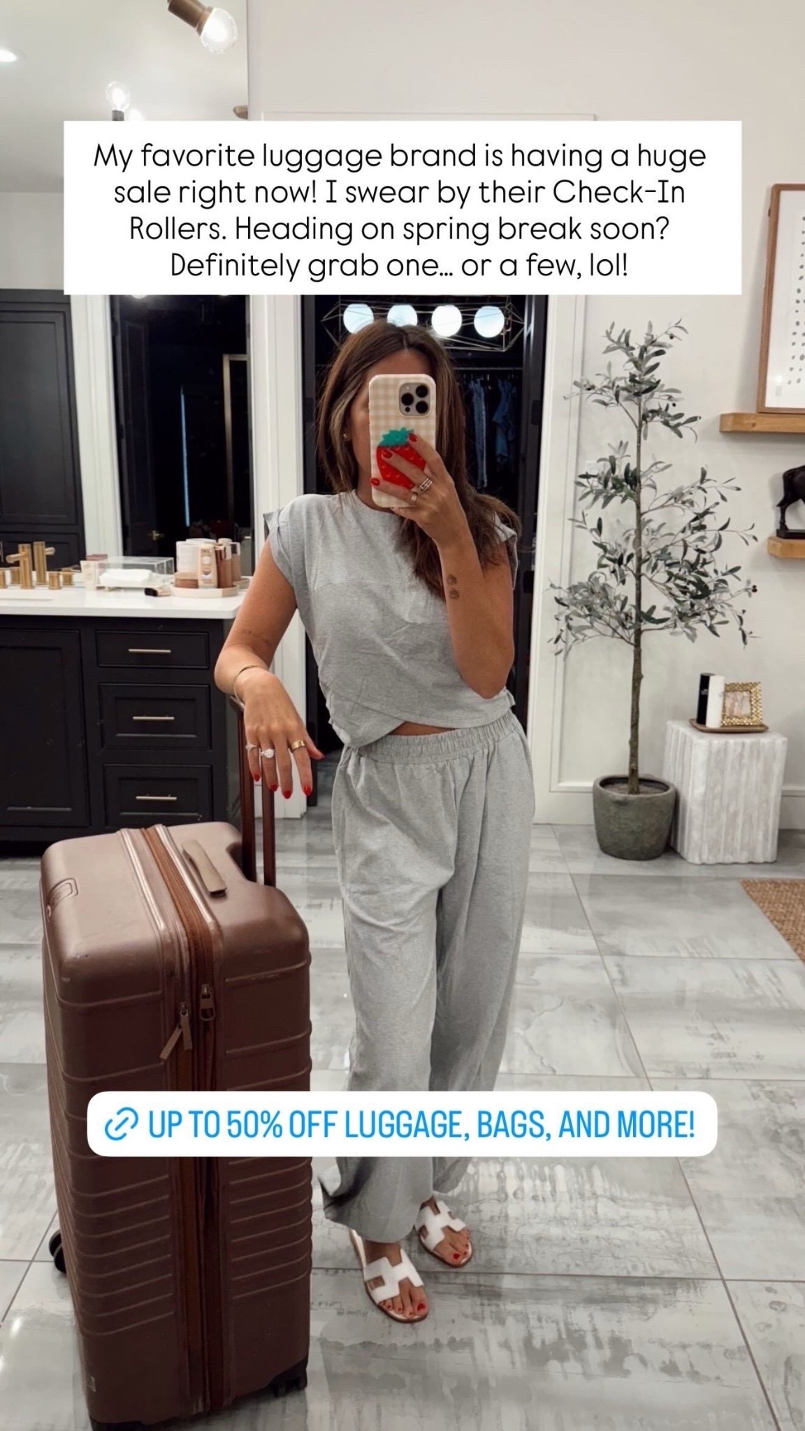 My favorite luggage brand is having a huge sale right now! I swear by their Check-In Rollers. Heading on spring break soon? Definitely grab one… or a few, lol!



#LTKootd #LTKTravel