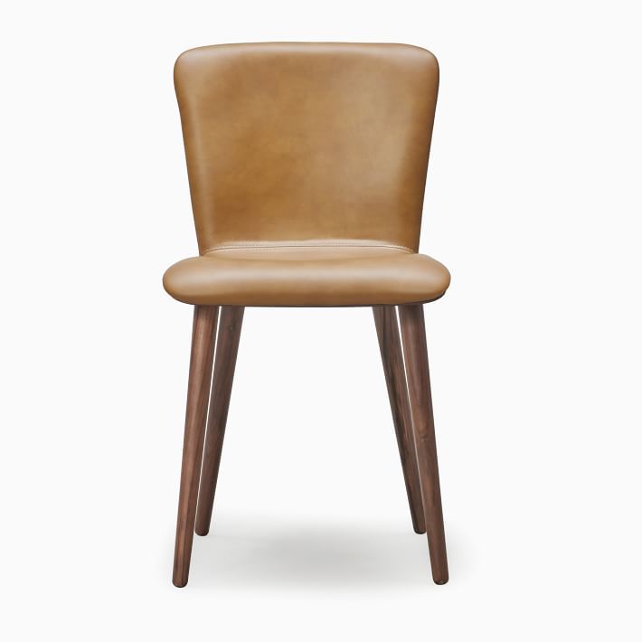 Boulder Leather Dining Chair (Set of 2) | West Elm (US)
