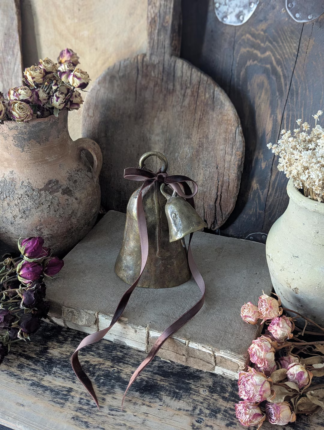 Set of Vintage African Bells/ Vintage Christmas Bells - Etsy | Etsy (US)