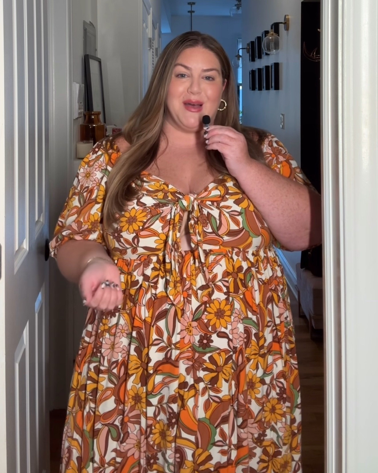 For all asking about this dress! It doesn’t come in this print anymore but it is available! And is under $100! 

#LTKOver40 #LTKFindsUnder100 #LTKPlusSize