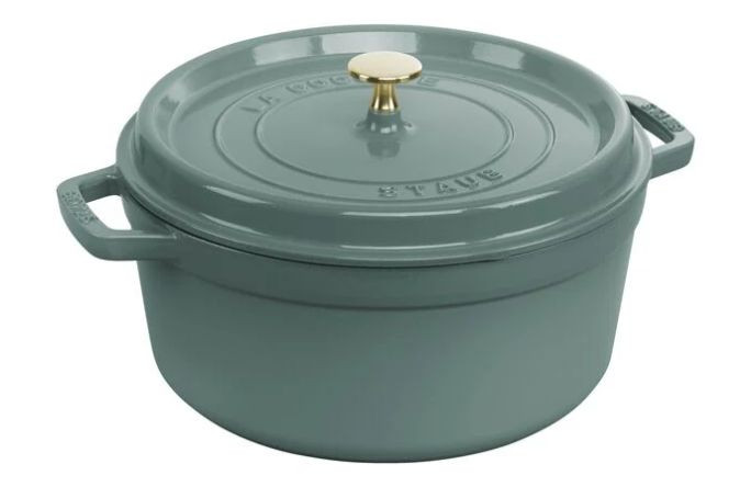 Staub Cast Iron 7 qt, Round, Dutch Oven, Black Matte | The ZWILLING Group Cutlery & Cookware