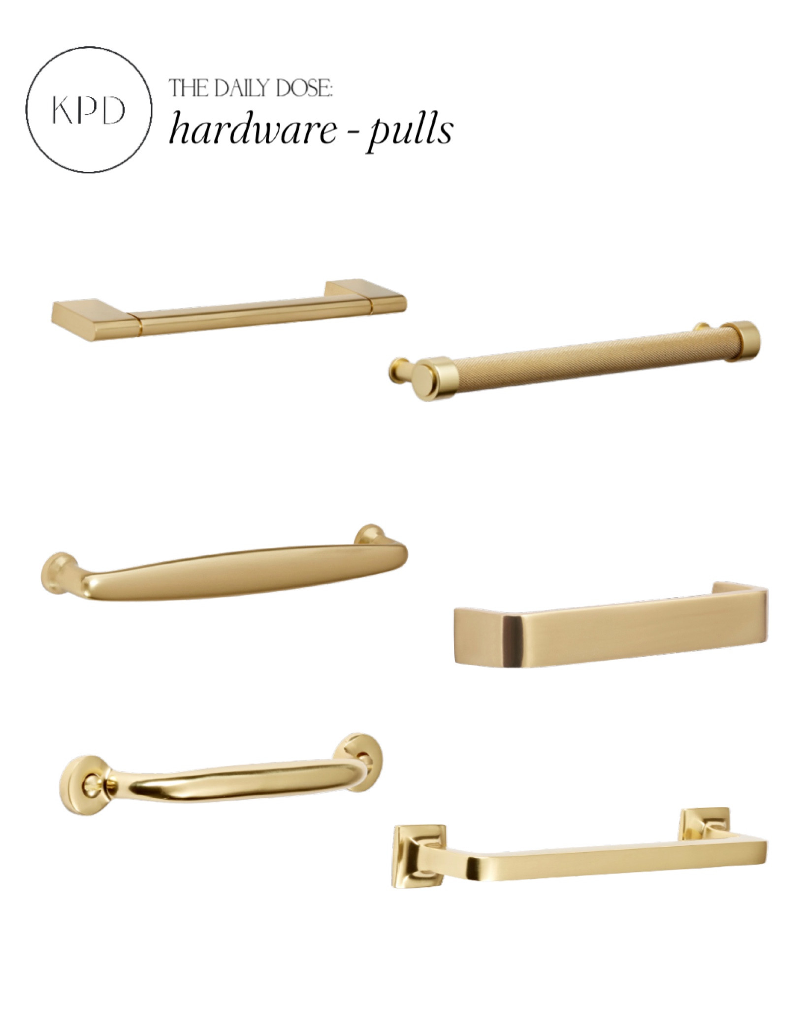 kpd the daily dose: brass drawer pulls from rejuvenation 

#LTKhome #LTKstyletip