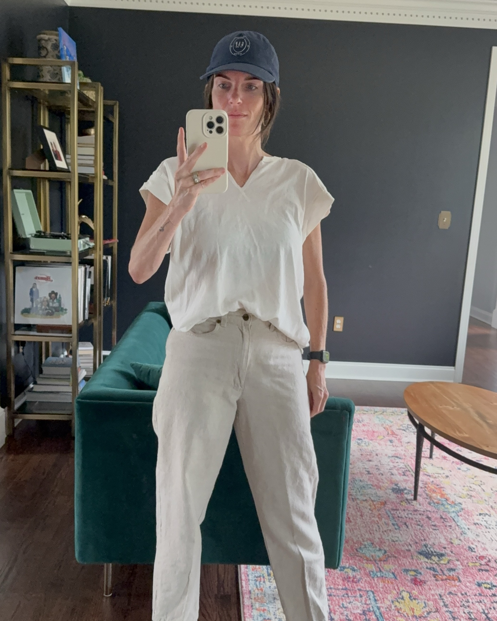 Breeze fabrics for summer  - linen and cotton 

Thrifted:
Vintage LL Bean Linen Pants

#LTKOver40 #LTKSeasonal