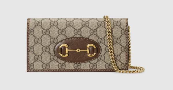 Gucci Horsebit 1955 wallet with chain | Gucci (US)