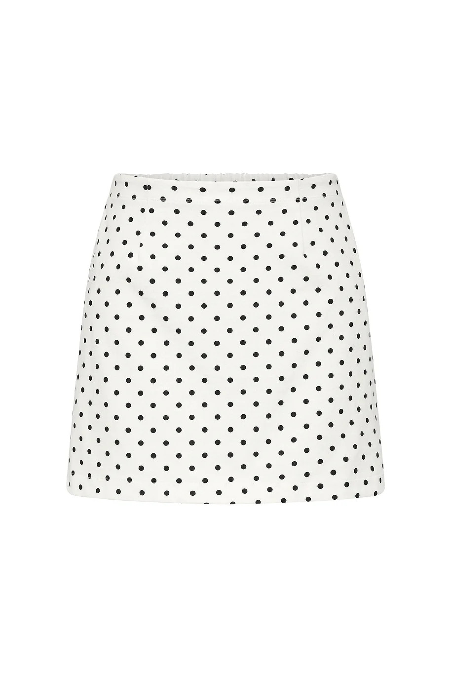 BEA SKIRT - CREAM BLACK POLKA DOT | POSSE (Australia & New Zealand)