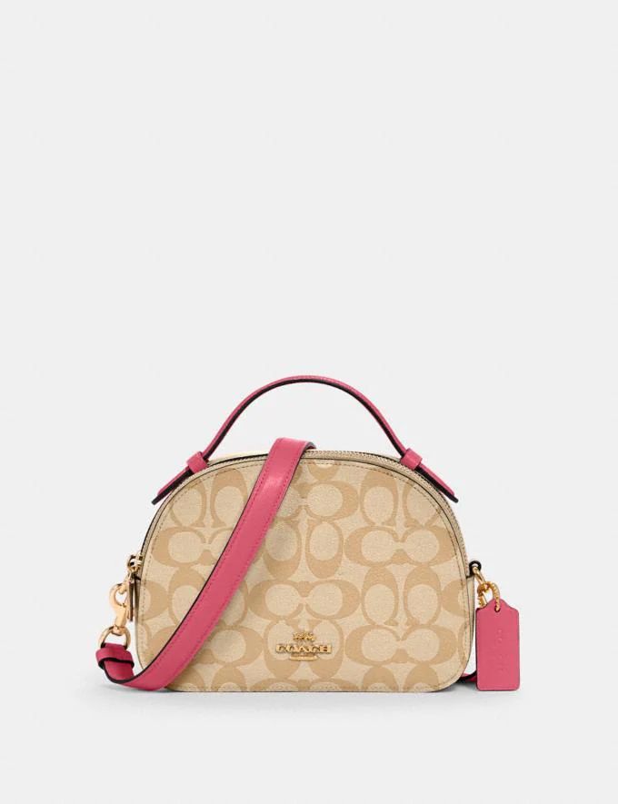 Serena Satchel in Signature Canvas | Coach Outlet