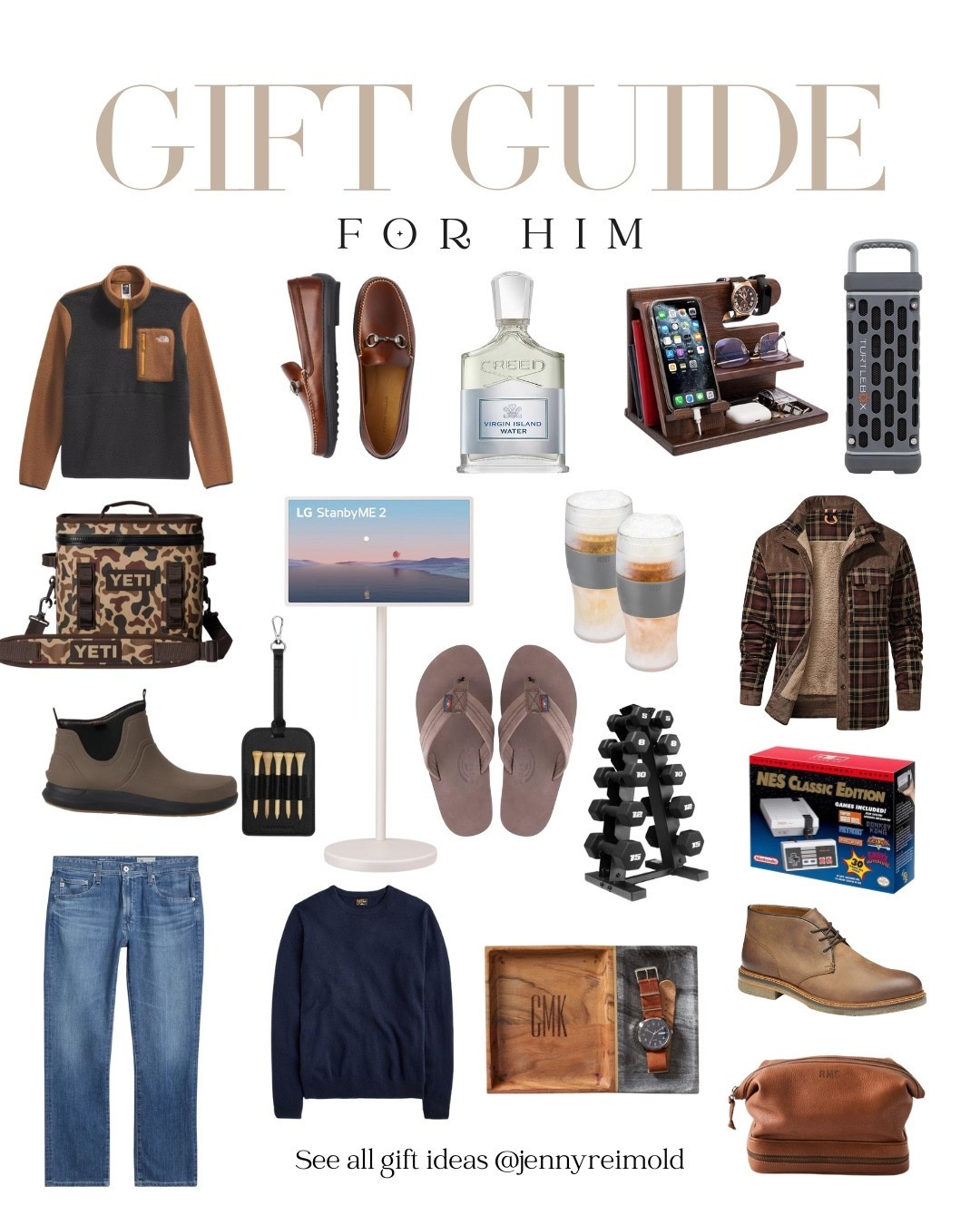 The selection of gifts for the men in your life. 

#LTKGiftGuide #LTKMens #LTKFamily