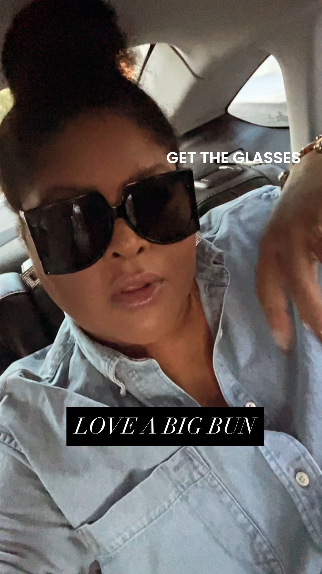 Love big buns and big sunnies 

#LTKStyleTip #LTKSaleAlert
