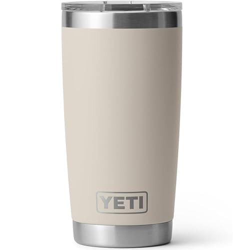 YETI Rambler 20 oz Tumbler, Stainless Steel, Vacuum Insulated with MagSlider Lid, Cape Taupe | Amazon (US)