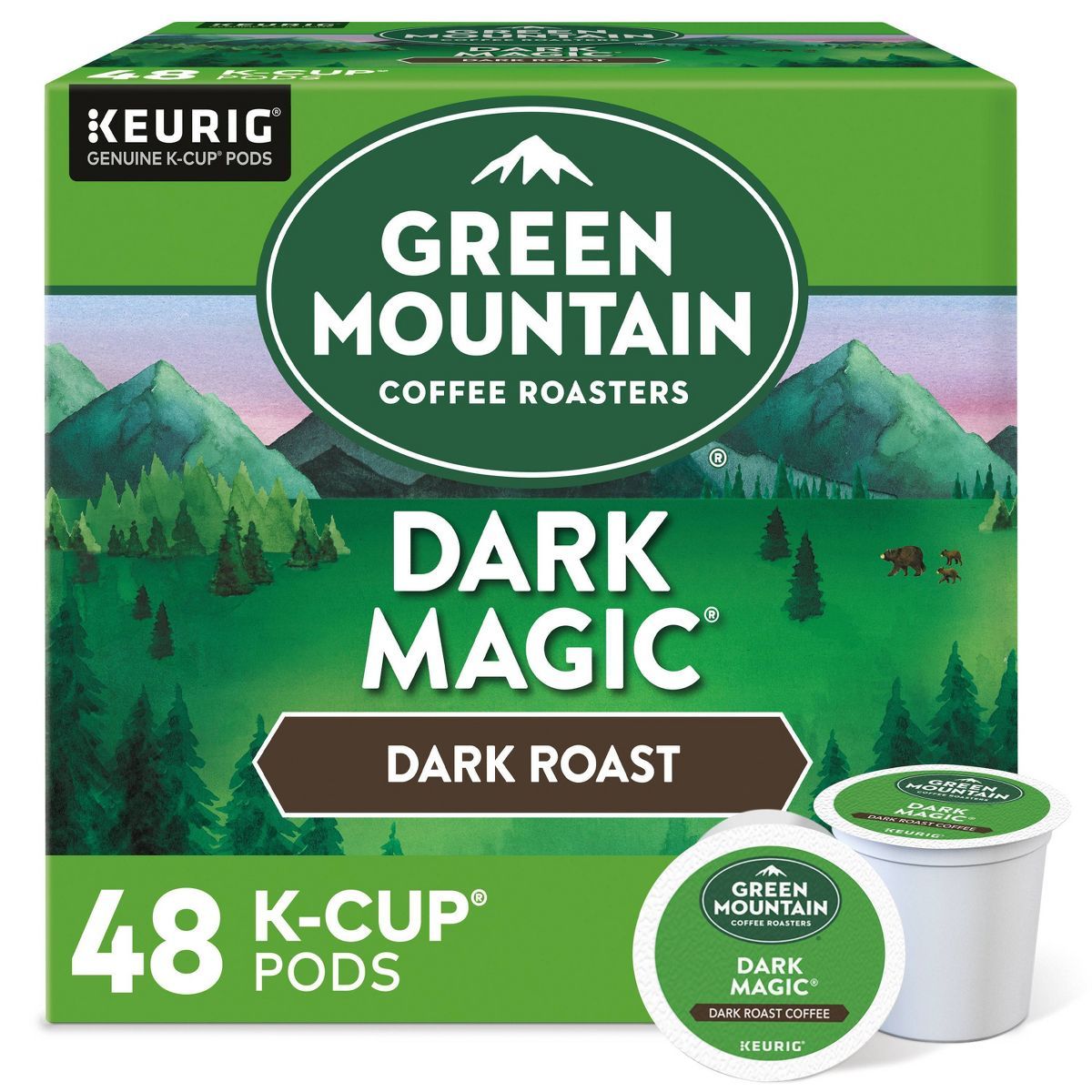 Green Mountain Coffee Dark Magic Dark Roast Coffee Pods | Target