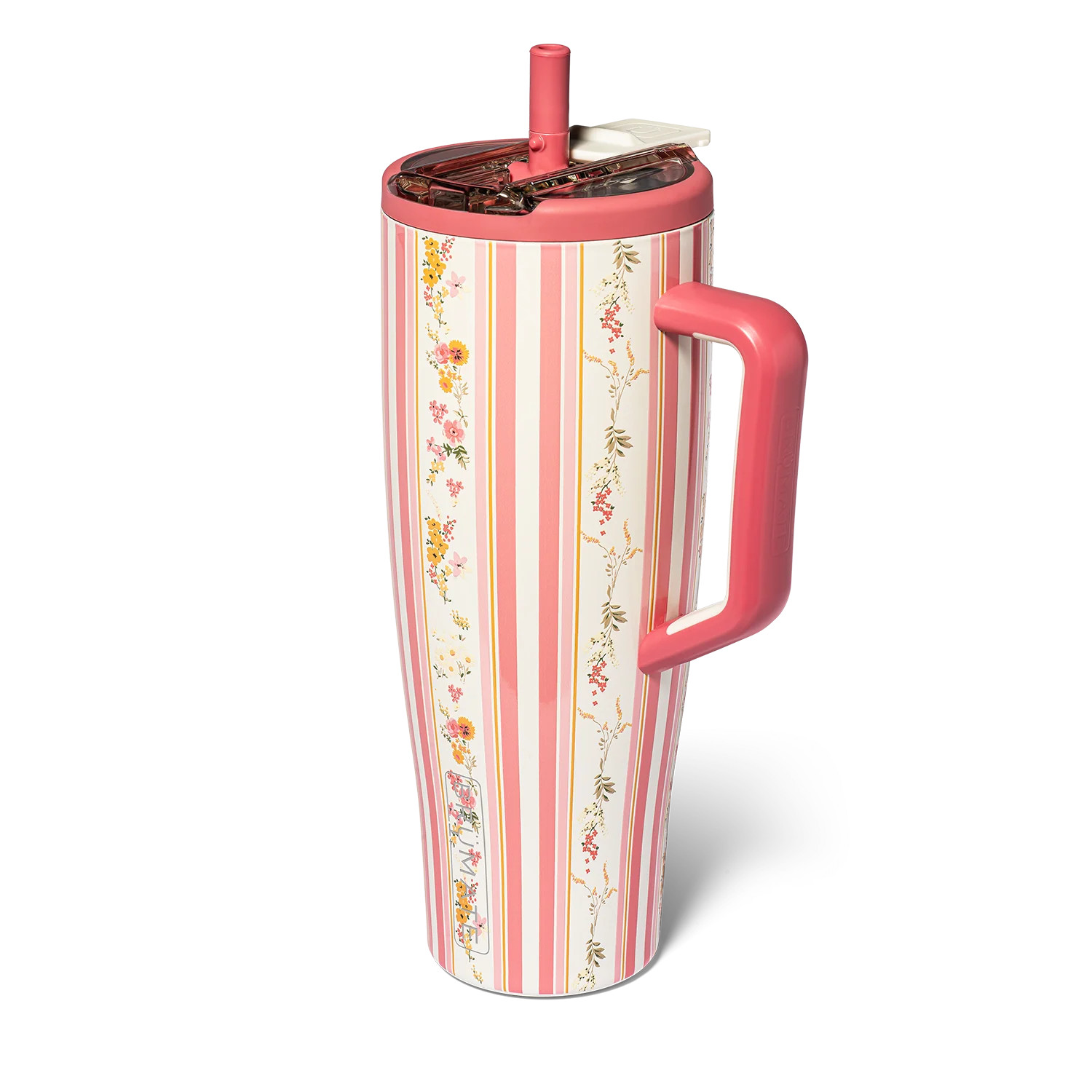Era Flip 40oz | Cascading Florals Tumbler | BrüMate | Brumate