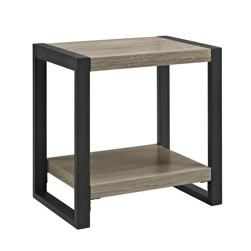 Theodulus Sled End Table with Storage | Wayfair North America