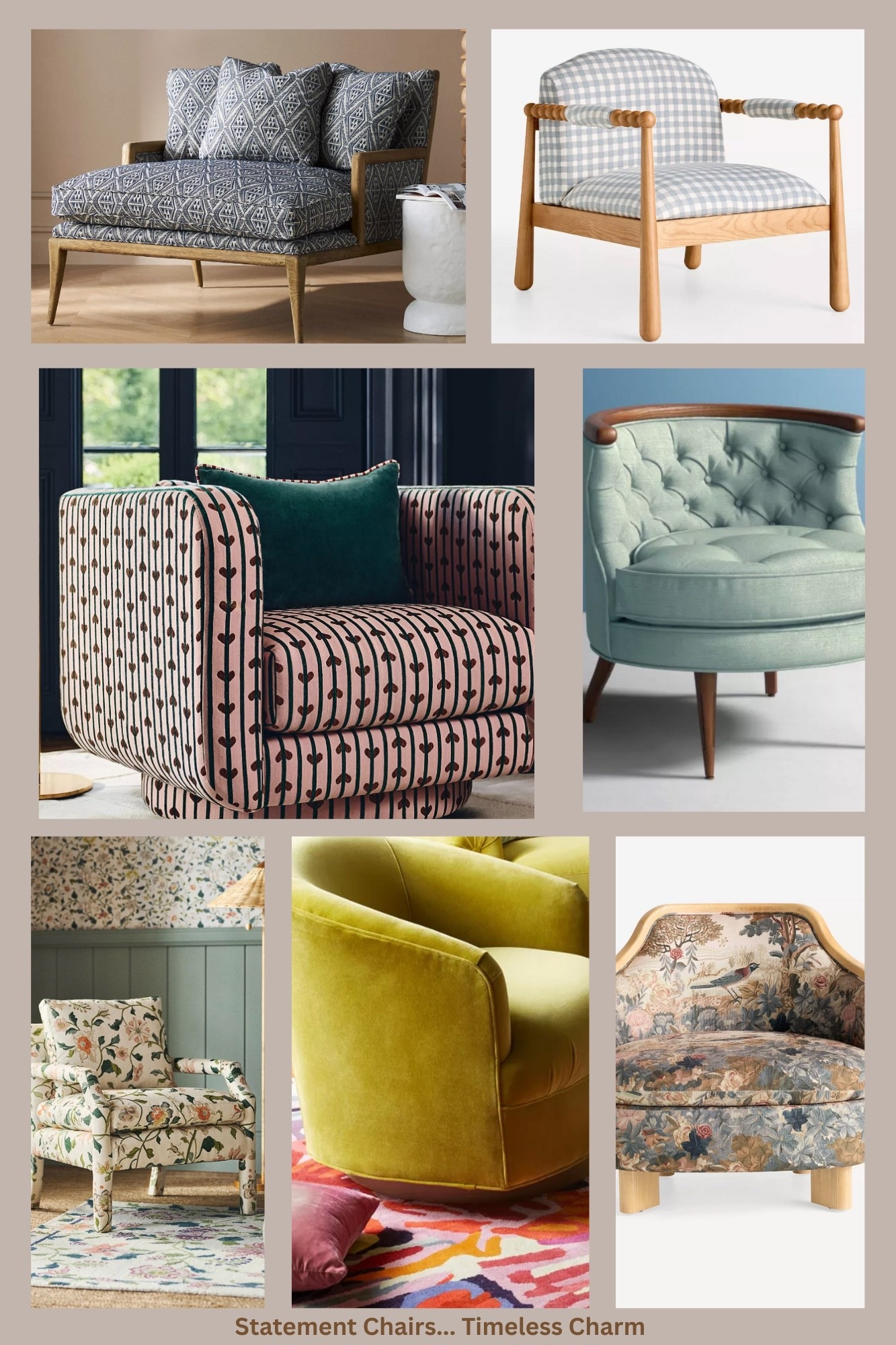 ✨ Whimsical chairs have a quiet superpower, they turn an ordinary corner into a moment!

They add personality without overwhelming the room and make your space feel collected, joyful, lived-in.

One playful chair can soften a neutral palette, spark a conversation, and instantly elevate the whole room. It’s that unexpected pop that makes a space feel like you.

If your room feels “almost there,” this might be the missing piece 💫

Tap to shop my favorite whimsical chairs and add a little magic to your space.

#LTKstorytime #LTKHome #LTKmomlife