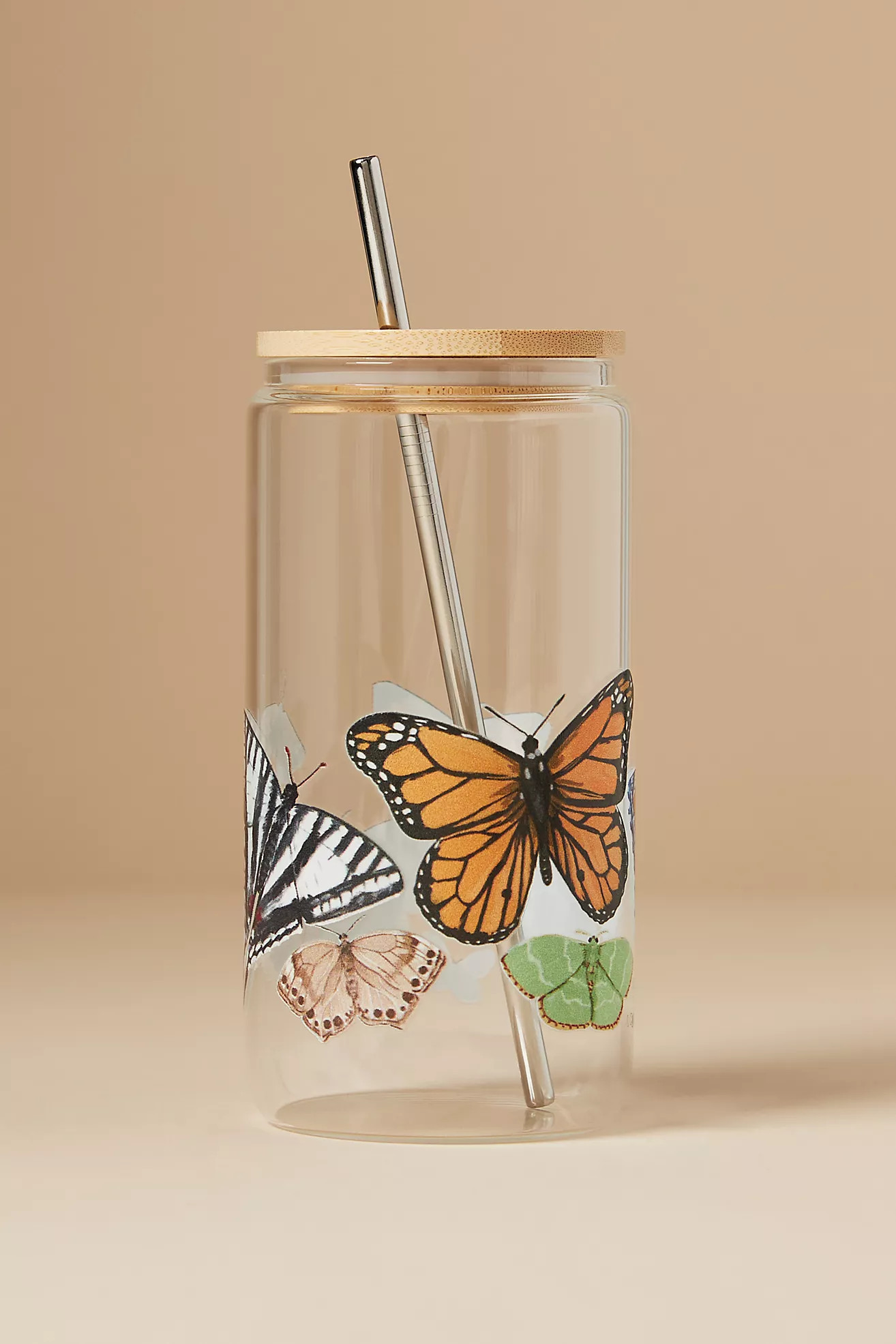 1canoe2 Glass Tumbler with Lid | Anthropologie (US)
