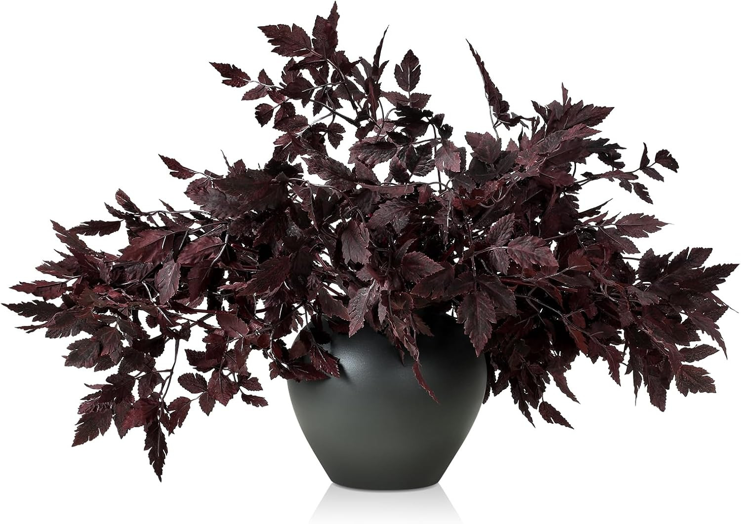 Lyrow 10 Pack 18 Inches Artificial Cimicifuga Plum Leaf Spray, Fall Stems | Amazon (US)