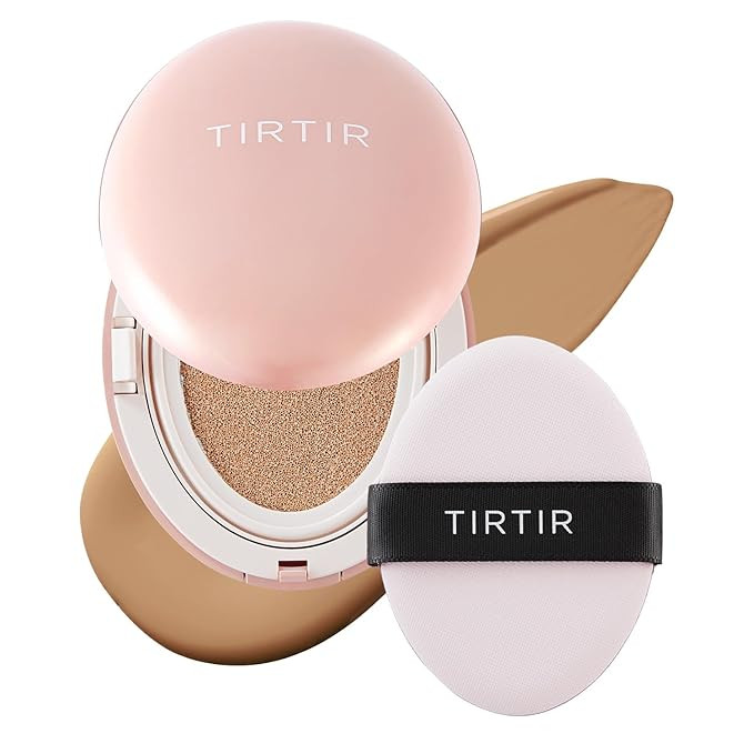 TIRTIR Mask Fit All Cover Pink Cushion Foundation | High coverage, Velvety Matte Finish, Lightwei... | Amazon (US)