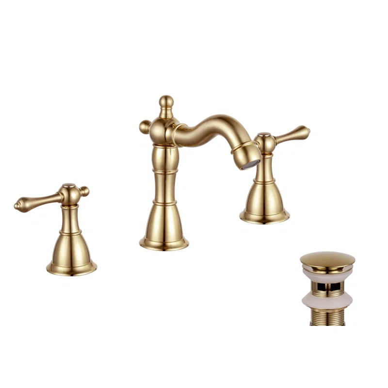 Widespread Bathroom Faucet with Drain Assembly | Wayfair North America