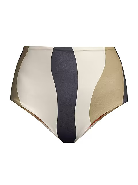 Olivia High-Waisted Bikini Bottom | Saks Fifth Avenue