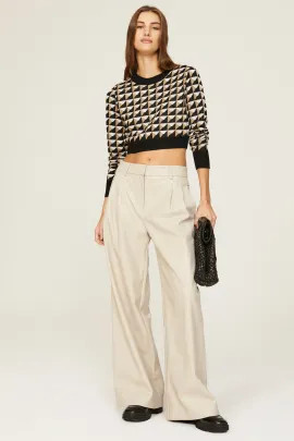 Graphic Pattern Sweater | Rent the Runway