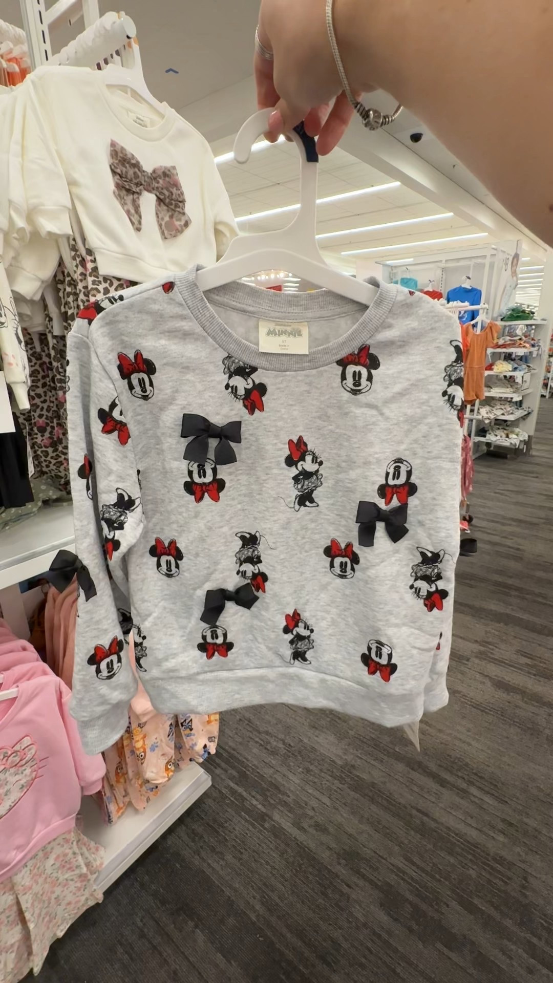 NEW!! Target minnie mouse sweatshirt, holiday outfits for disney world//disneyland, toddler outfits for mickeys very merry Christmas

We bought one size up to wear oversized with leggings to disney world when it’s chilly out!

#LTKFamily #LTKTravel #LTKKids