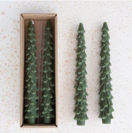 Evergreen Christmas Tree Candles
Tapered Christmas tree candles

#LTKhome #LTKstyletip #LTKHoliday