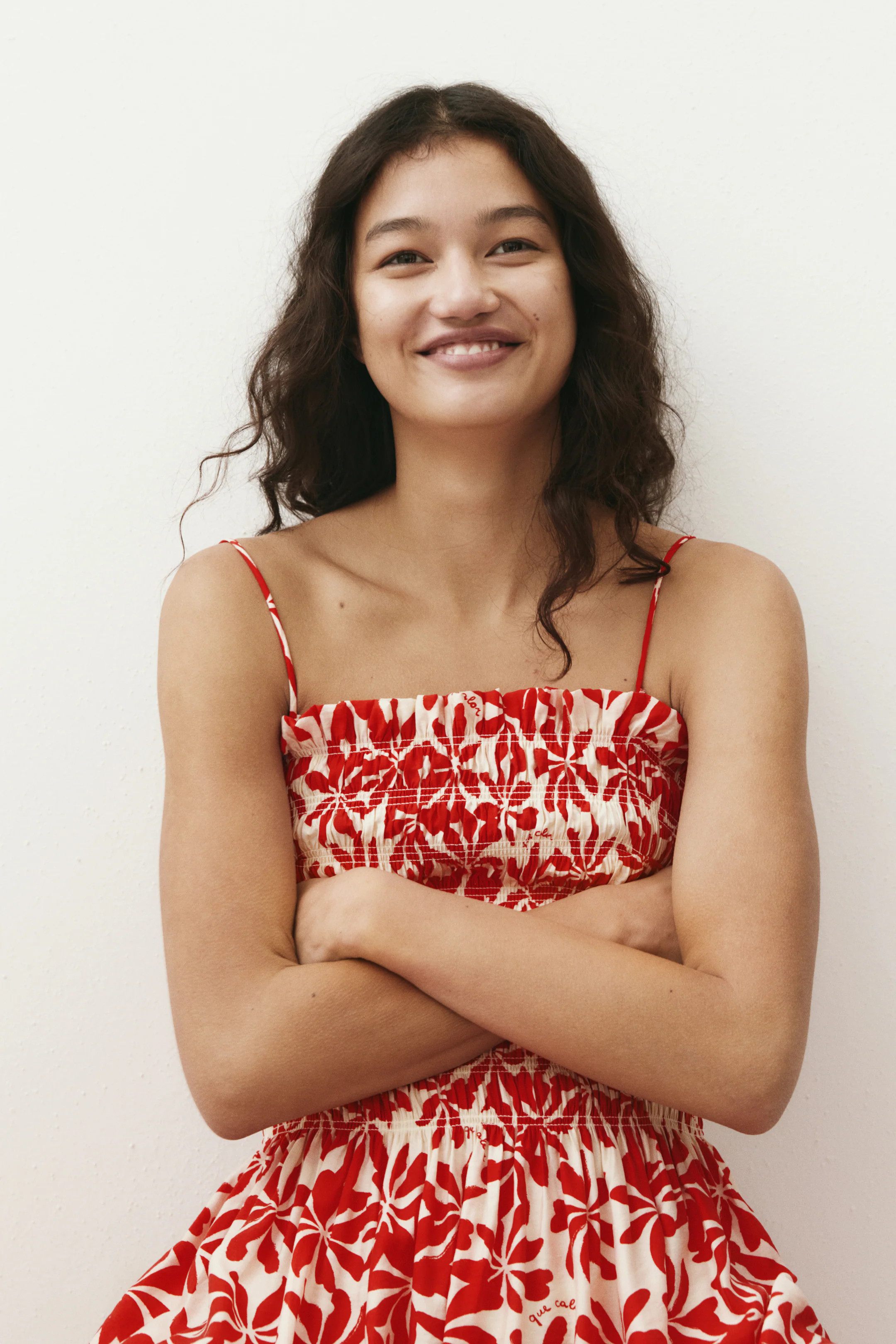 Smocked-Bodice Strappy Dress | H&M (US + CA)