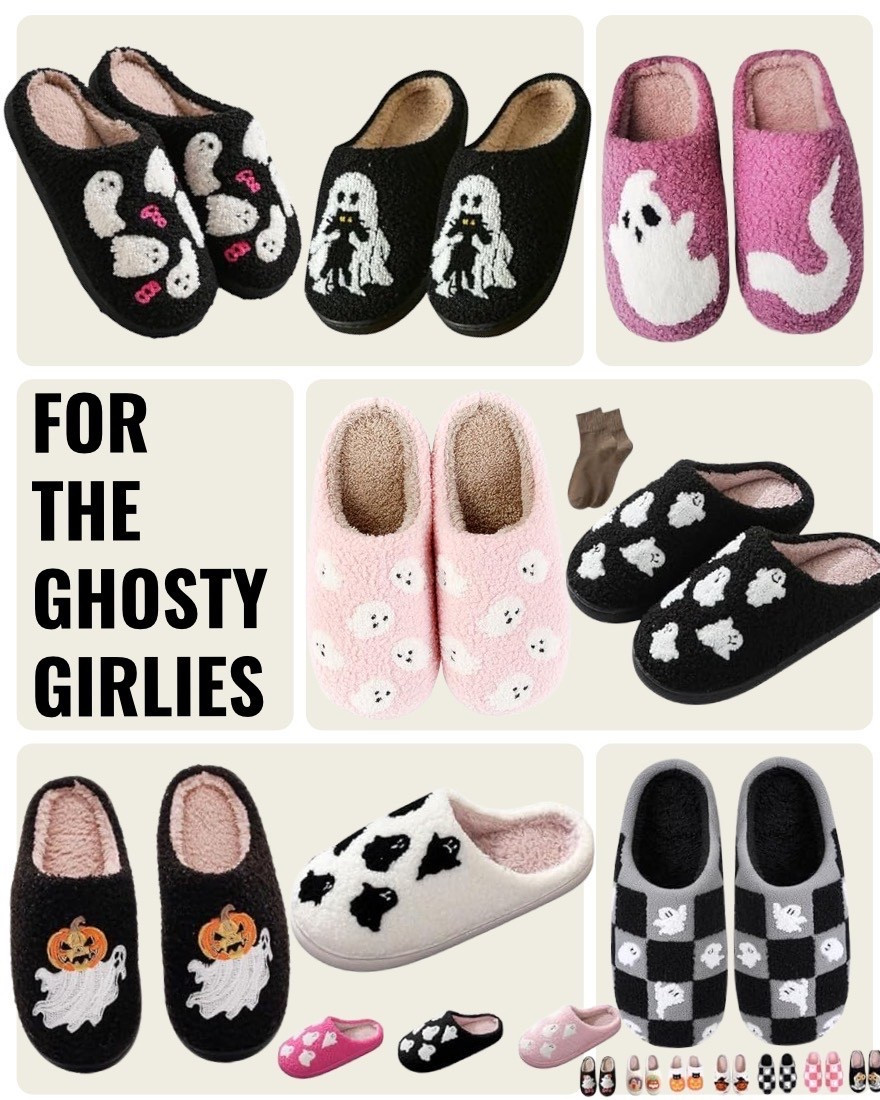 Halloween slippers for the ghosty lovers 👻 #Halloween #Slippers #GhostSlippers #WomensFashion #HalloweenFinds2025 

#LTKFallSale #LTKSaleAlert #LTKFindsUnder50