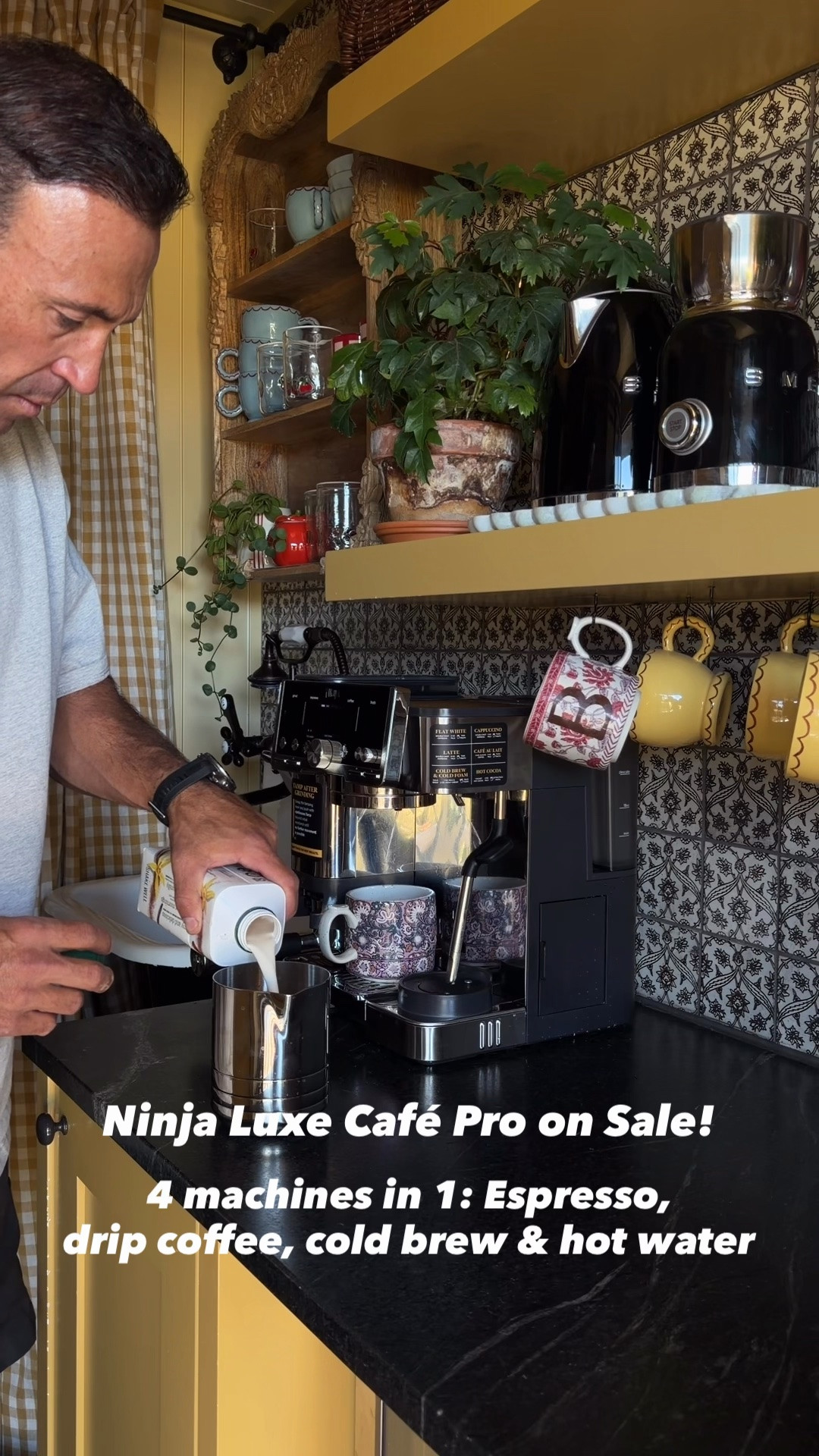 Ninja Luxe Café Pro 4-in-1 Espresso Machine, Drip Coffee, & Cold Brew

#ad 
#paidlink
#NinjaLuxeCafe
@Ninjakitchen
#NinjaPartner