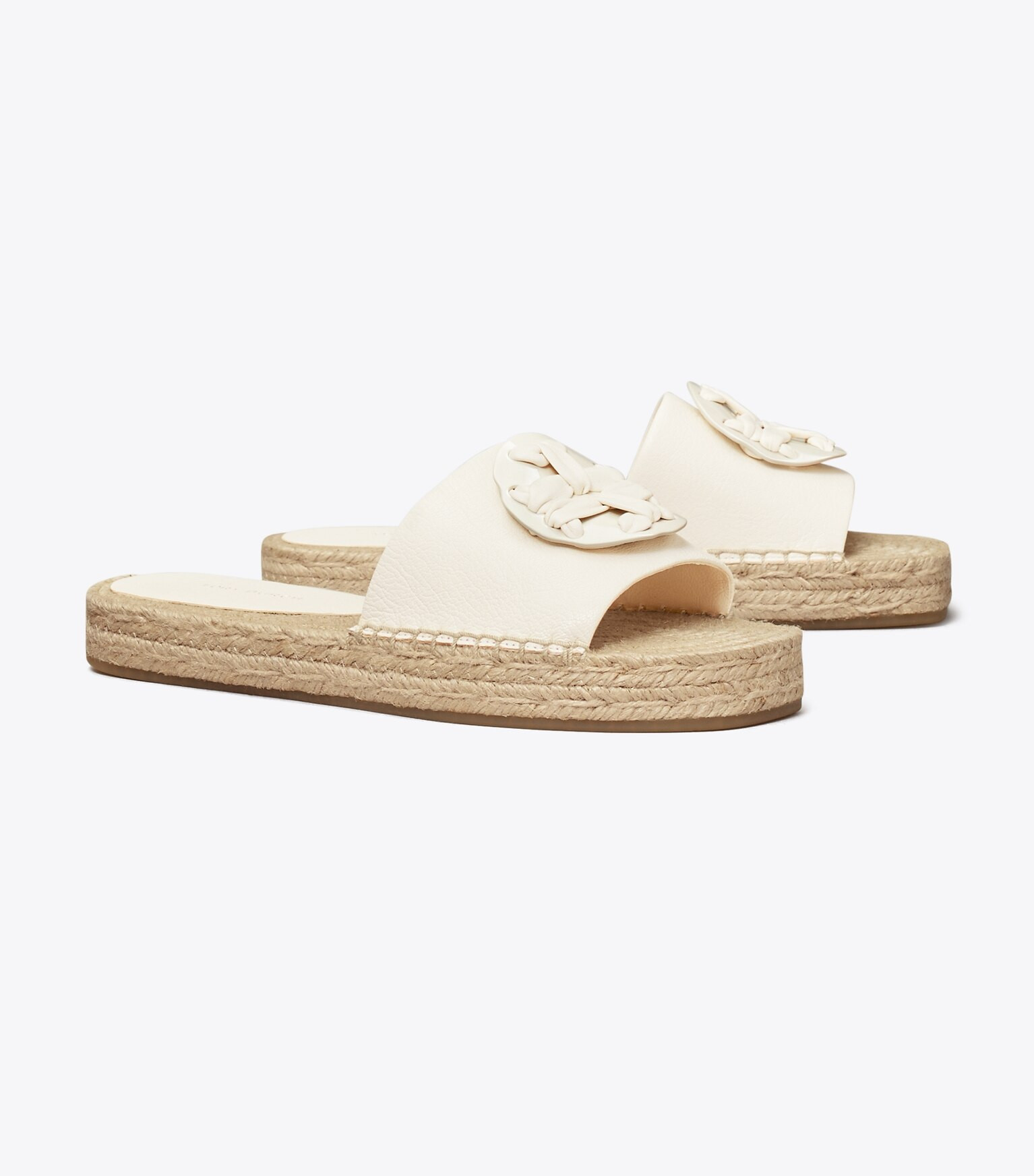 Woven Double T Espadrille Slide: Women's Designer Espadrilles | Tory Burch | Tory Burch (US)