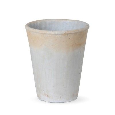 Park Hill Collection Distressed Concrete Tall Planter Medium | Target