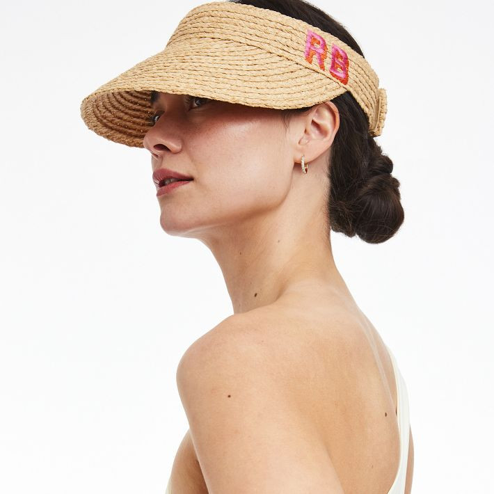 Raffia Visor | Mark and Graham