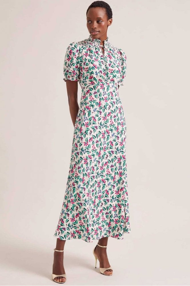 Cefinn Irina Dress In White Tropical Floral - Trouva | Trouva (Global)